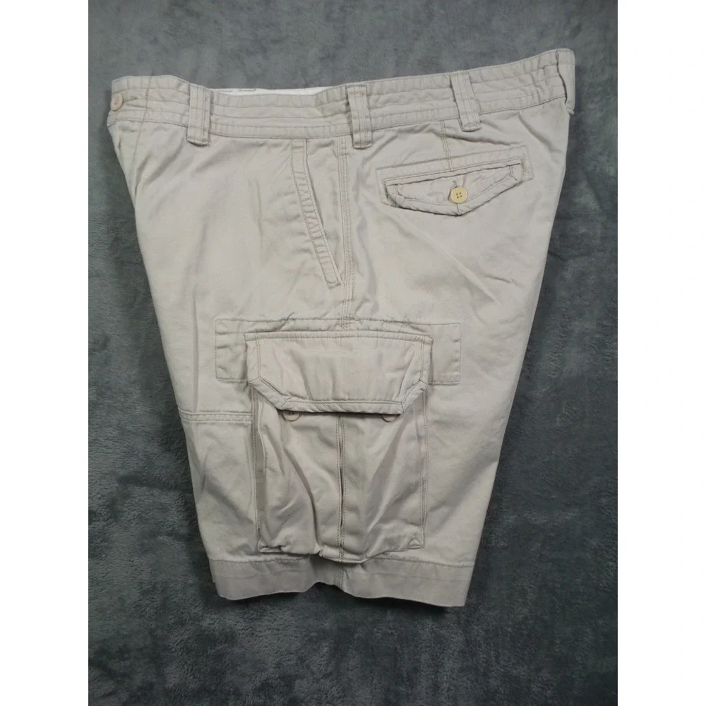 Polo Ralph Lauren Shorts Mens Size 38 Stone Gellar Classic Fit Cargo Pockets